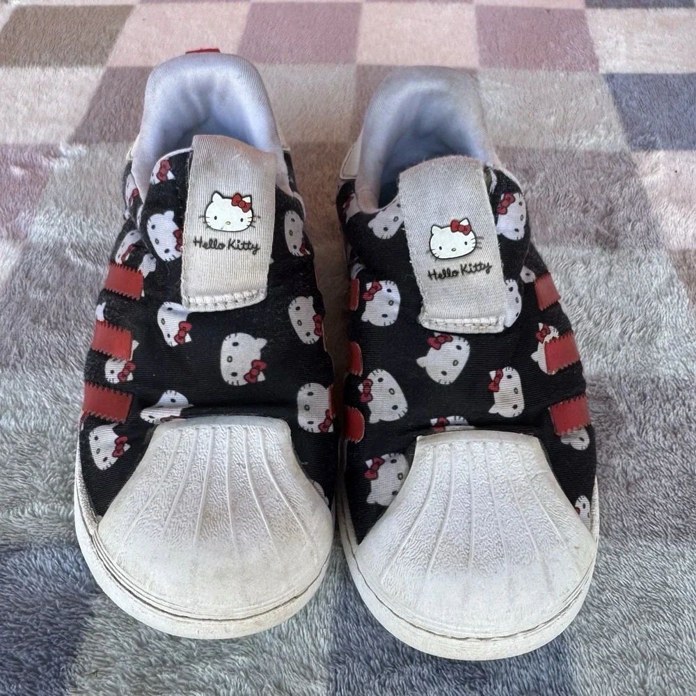 Size 10c - Adidas Hello Kitty Superstar 360 Shoes-Preschool‎ GY9214